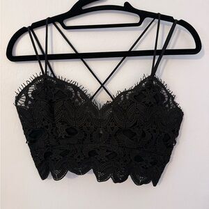 Black Lace Bralette